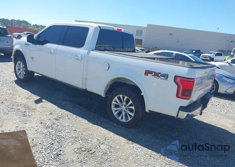 2015 Ford F-150 King Ranch из США, поврежденный, VIN 1FTFW1EG7FFA85106